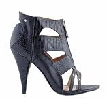Liliana LOUIS-2 Women's Gladiator Bootie - BLACK