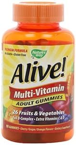 Nature's Way Alive Adult Multi-Vitamin Gummies, 90 Count