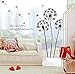 Sangu Love Dandelion Fly Removable Mural Wall Stickers Wall Decal for Home Decor