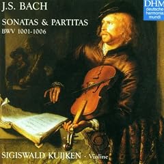 Sonates & Partitas pour violon seul  BWV 1001-1006
