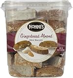 Nonni's GingerBread Almond Mini Biscotti 2 LB 1 OZ
