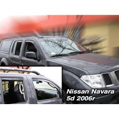Windabweiser Regenabweiser NISSAN NAVARA D40 2005- 4t�rer f�r VORNE