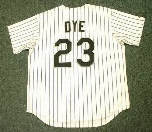 JERMAINE DYE Chicago White Sox Majestic 2006 Home Baseball Jersey, LARGE