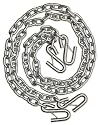 Master Lock 2958AT Tow Bar Chain Set