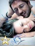 Gorgeous Gerard Butler Signed Hilary Swank Ps I Love You 8x10 #2