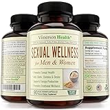 90 DAY SUPPLY - Sexual Wellness for Women and Men. The Best 100% All Natural Supplement. Increases Libido, Desire, Metabolism, Sex Drive, Stamina. Pure Maca Root Pills. 100% Money Back Guarantee