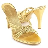 Enzo Angiolini Orilla Gold high-heels