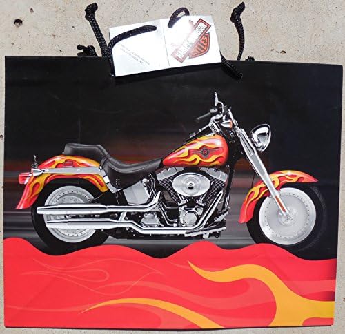 Set of 4 Hallmark Harley Davidson Motorcycle Gift Bags