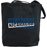Canvas Tote Bag Black  Triple Ii Nicaragua  Country