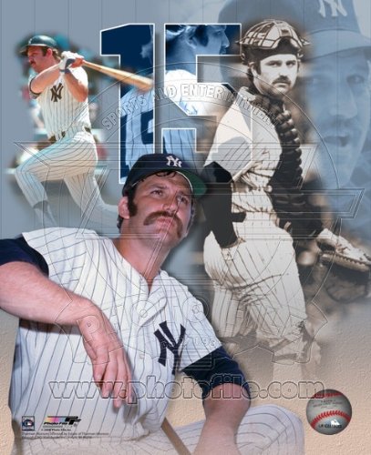 Thurman Munson New York Yankees 8x10 Color Photo