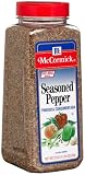 McCormick Pepper, Seasoned (no Msg), 22-Ounce Plastic Bottle