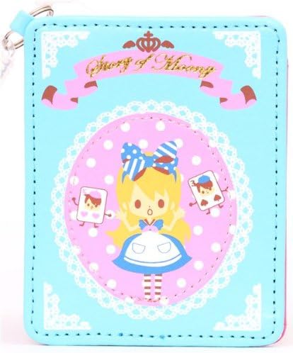 Alice in Wonderland fairy tale credtit card holder pass case