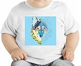 Wolf Print オーガニックベビーTシャツ 12 - 18 Months