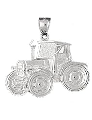 Clevereves 14K White Gold Pendant Construction Themed 9.1 - Gram(s)