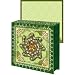 Green Swirl Brooch Note pad, Jeweled Mini Notepad, Punch Studio