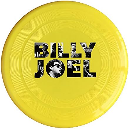 C56NP Billy Joel Logo High Quality Plastic Flying Disks Yellow (3colors)