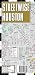 Streetwise Houston Map - Laminated City Center Street Map of Houston, Texas - Folding pocket size travel map with metro light rail