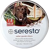 Seresto Flea and Tick Collar for Large Dogs Over 18 Lbs Bayer New