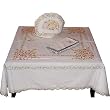 Tablecloth and Napkins with Colorful Kashmir Embroidery