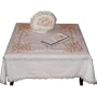 Tablecloth and Napkins with Colorful Kashmir Embroidery