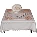Tablecloth and Napkins with Colorful Kashmir Embroidery