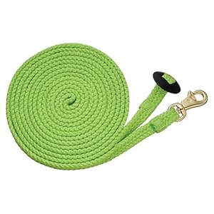 Tough-1 Braided Flat Cotton Lunge Line Pink