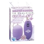 Pipedream Products Remote Control 10 Function Bullet, Purple