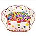 Welecom(TM) Ball Pit Play Tent for Outdoor and Indoor, Size£¨35.43*20.07*14.96in)