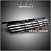 Genki Tuning - 1999-2004 (2000 2001 2002 2003) Volkswagen Jetta 4 ABS Front Hood Black Grill Grille 99 00 01 02 03 04 VW