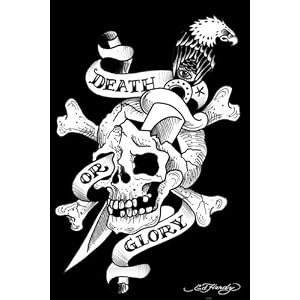 Ed Hardy (Death or Glory Tattoo) Art Poster Print - 24