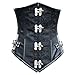 Burvogue Women's Steampunk Underbust Corset Waist Cincher Gothic Bustier Top
