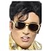 Elvis Presley Sonnenbrille Farbe Gold 50er Jahre Brille Karneval