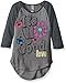 Beautees Girls' Big Baseball Jersey Shirt & Pouch
