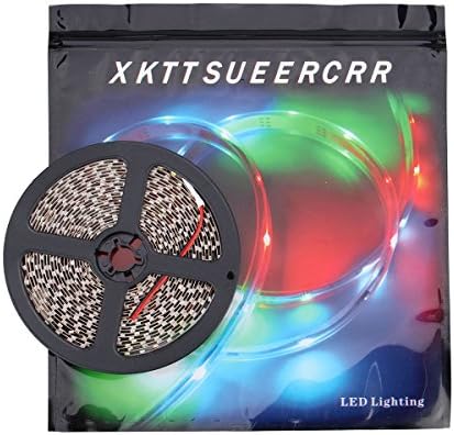 XKTTSUEERCRR 3014 SMD 16.4Ft 5Meter 600LEDs 120Leds/M Cool White High Density Flexible Non-Waterproof Strip Lighting for Christmas Halloween Decoration