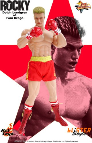 Rocky Hot Toys Sideshow Collectibles Deluxe 12 Inch Action Figure Ivan Drago images