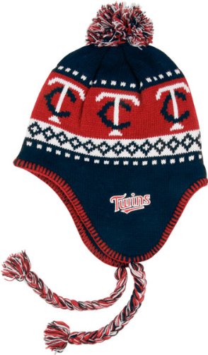 MLB Men's Minnesota Twins Abomination Knit (Navy, One Size)