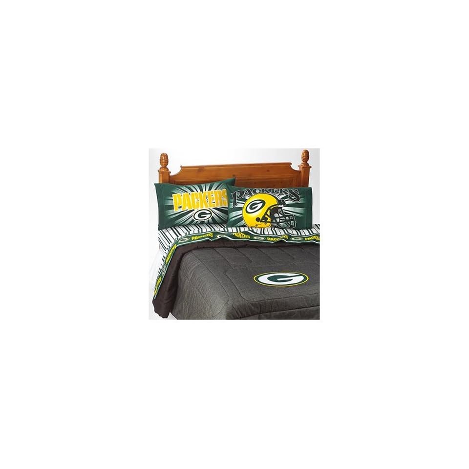 Nfl Bedding Set Green Bay Packers Comforter Sheet Set Bed In A Bag