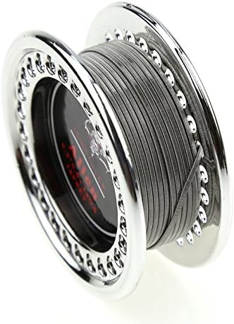 AIWUJIN Resistance Wire Heat Resistant Wrapped 32 / 26 gauge 15' feet/roll A1 Wire (Alien clapton)