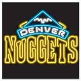 Denver Nuggets NBA Neon Sign