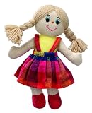 51 8lD7EIEL. SL160 photo 51 8lD7EIEL. SL160 8.5 Cotton Girl Doll, Fair Trade Made