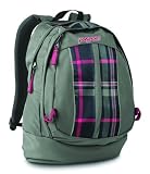 JanSport Sputnik Backpack (Dk French Grey/Grey Tar Perry Plaid)