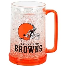 Cleveland Browns 16oz Crystal Freezer Mug by 