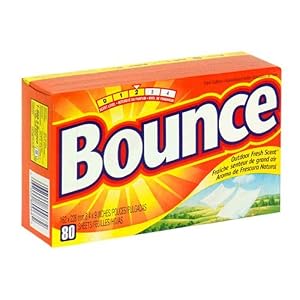Bounce Fabric Softener Sheets, Outdoor Fresh Scent, 80 sheets