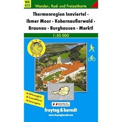Thermenregion Innviertel, Ibmer Moor, Kobernau�erwald, Braunau, Burghausen, Marktl. Rad- und Freizeitkarte. 1 : 50 000