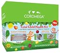 Coromega Total Child Health Kit, Gummy Fruits Multivitamin Multimineral 60-count Bottle And Child Brain & Body High Dha Omega-3 Fish Oil 30-packets,