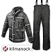 Kinderskianzug Snowboardanzug Skijacke Skihose  Farbe: Anthrazit / Schwarz Gr&ouml;&szlig;e 176   Snowboardjacke Snowboardhose Winterjacke Winterhose Art.Nr.: 201389-176     Kilmanock� ist strapazierf&auml;hige Bekleidung von hoher Qualit&auml;t, die Wetter und Wind drau&szlig;en und die W&auml;rme drinnen h&auml;lt - ob im Skiurlaub oder Alltag.    Elastischer, bewegungsfreundlicher, wasser- und winddichter sowie atmungsaktiver Skianzug aus der AIR-FLO 3.000 Serie von kilmanock�.  Die Materialien sind absolut widerstandsf&auml;hig, damit sich die Kids im Winter richtig austoben k&ouml;nnen und bieten l&uuml;ckenlosen Schutz bei jeder Witterung!      Details Jacke:    - wasserdichte Rei&szlig;verschl&uuml;sse mit verschwei&szlig;ten N&auml;hten - verdeckter Brustrei&szlig;verschluss mit Klettverschluss, Druckkn&ouml;pfen und Kinnschutz am Hals  - 3 Au&szlig;entaschen  - 1 Skipasstasche am linken &Auml;rmel - &Auml;rmelabschl&uuml;sse mit Klettriegel - gef&uuml;tterte Kapuze (nicht abtrennbar)  - abgestepptes Innenfutter (schwarz)  - Saum mit innenliegendem Kordelzug  - 1 Innentasche mit Rei&szlig;verschluss      Details Hose:    - 2 vordere Taschen, eine mit Rei&szlig;verschluss  - verdeckter Hosenschlitz mit Rei&szlig;verschluss und Druckknopf - Hosenbund mit Gummizug - 4 G&uuml;rtelschlaufen  - 2 Weitenregulierungen am Bund  - verstellbare, dehnbare Tr&auml;ger (abtrennbar)  - Beinabschluss mit Klettverschluss und Druckknopf  - Schneefang mit Klettband, Gummizug und Druckknopf   DETAILS:  Oberstoff: 100% Polyester  Wattierung: 100% Polyester  Futter: 100% Polyester AIR-FLO 3.000  Winddicht: ja Atmungsaktiv: + 2000 g/m/24h Wasserdicht: + 3.000 mm  Verklebte N&auml;hte: ja Pflegehinweise: Waschen 40�C (schonend), nicht bleichen, nicht schleudern, nicht b&uuml;geln, nicht chemisch reinigen      LIEFERUMFANG:  - 1 Skianzug (Jacke und Hose)  