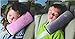 WP-TT 2pcs Auto Pillow Car Safety Belt Protect, Shoulder Pad, Adjust Vehicle Seat Belt Cushion For Kids （Grey，Pink）