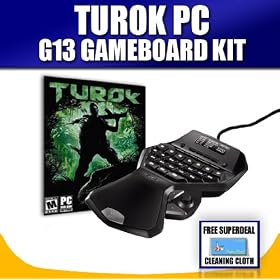 Turok PC with Logitech G13 Advanced Gameboard Kit by Disney Interactive Studios Logitech