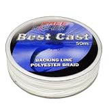 Flyline Backing 50LB 50M Weiß