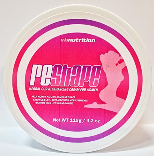 Reshape Butt Enhancement Cream 4.2 OZ 100% All natural enhancement lotion for plumping and firming your butt and hips. With Maca.